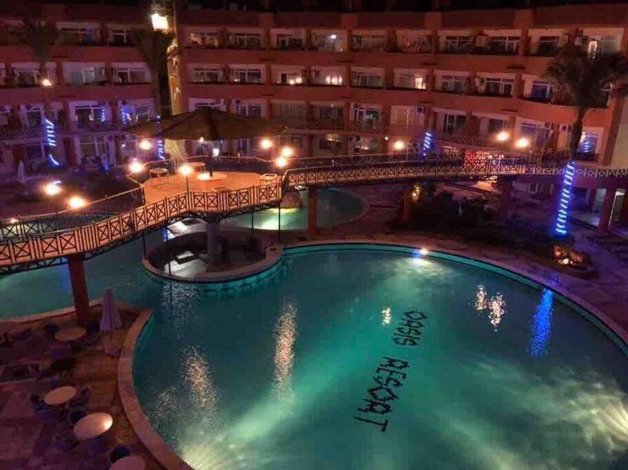 Oasis Resort-Nice Condo -B31-Al Ahyaa - Hurghada Exterior foto
